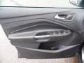 Charcoal Black 2016 Ford Escape Titanium 4WD Door Panel