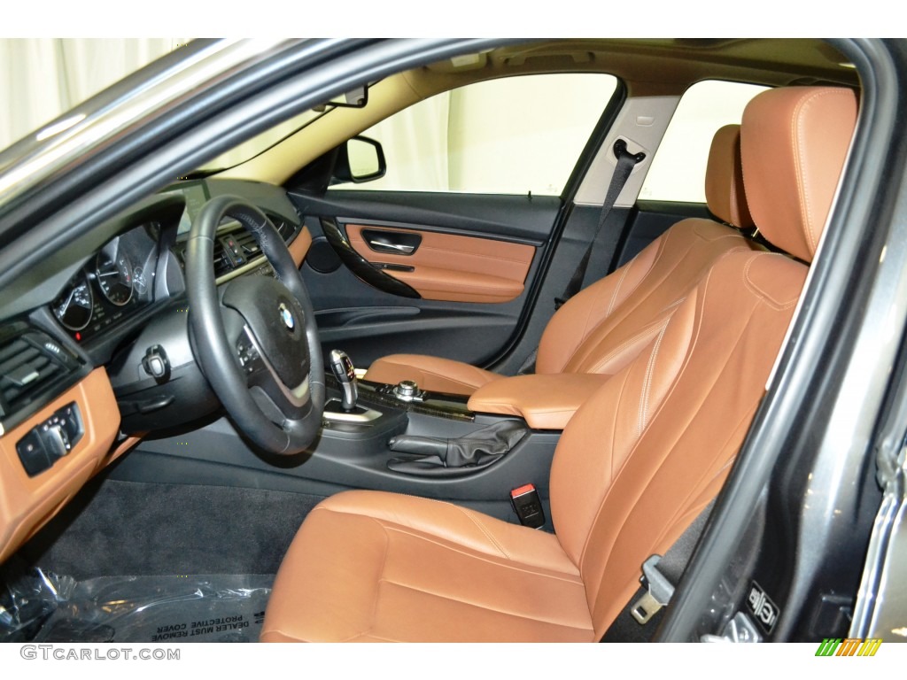 2013 BMW 3 Series 328i Sedan Front Seat Photo #107514323