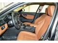 Saddle Brown Front Seat Photo for 2013 BMW 3 Series #107514323