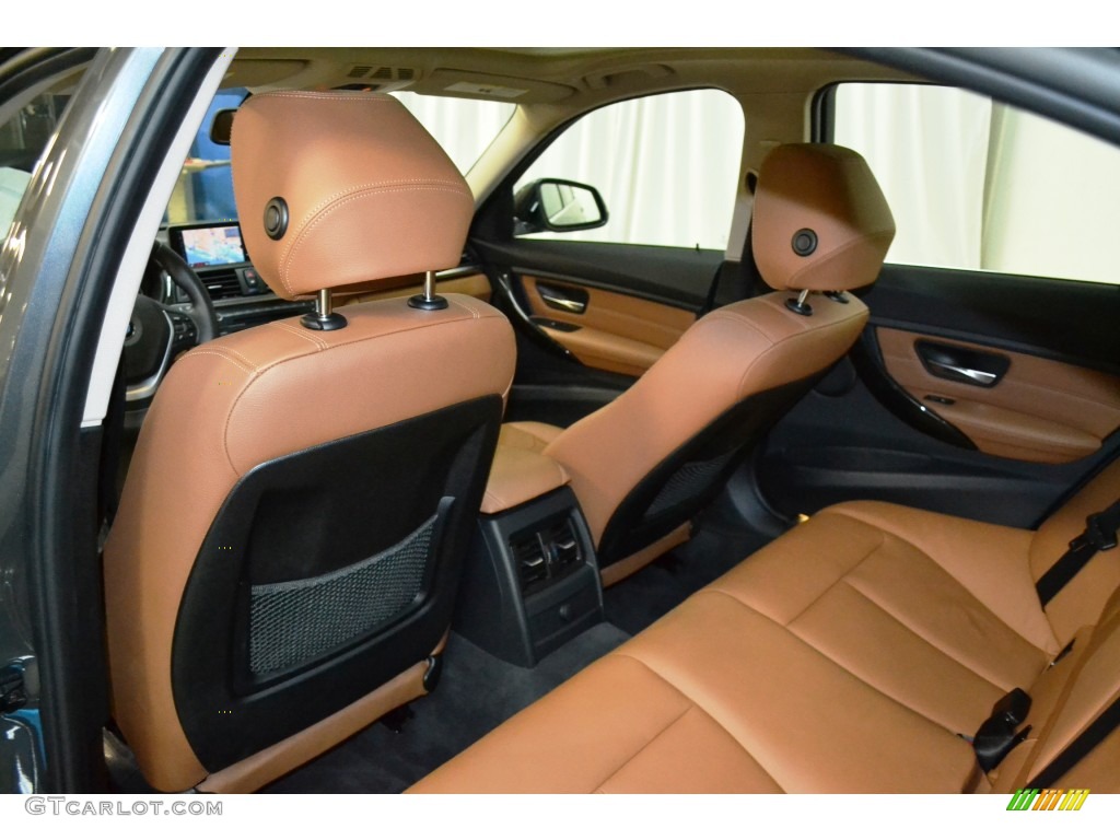 2013 BMW 3 Series 328i Sedan Rear Seat Photo #107514455