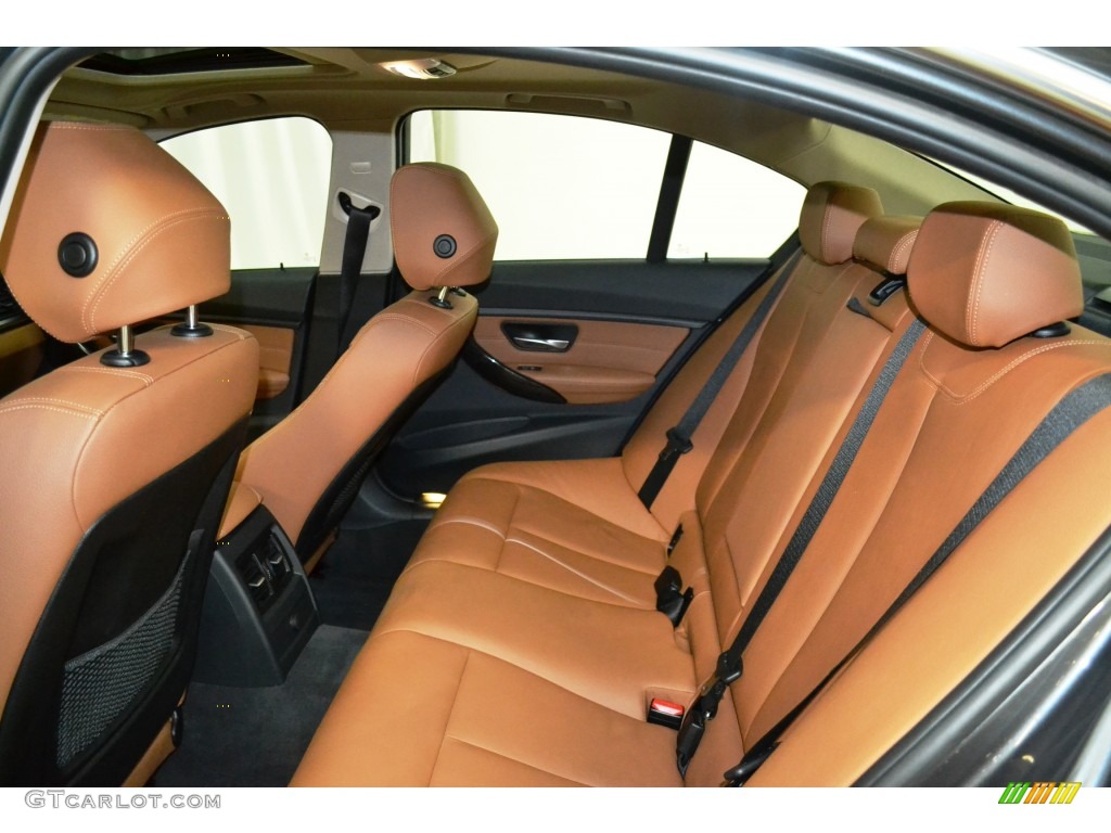 2013 BMW 3 Series 328i Sedan Rear Seat Photo #107514500