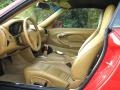 2000 Porsche 911 Savanna Beige Interior Front Seat Photo