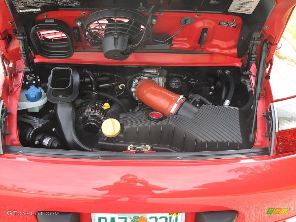 2000 Porsche 911 Carrera Cabriolet 3.4 Liter DOHC 24V VarioCam Flat 6 Cylinder Engine Photo #107515377