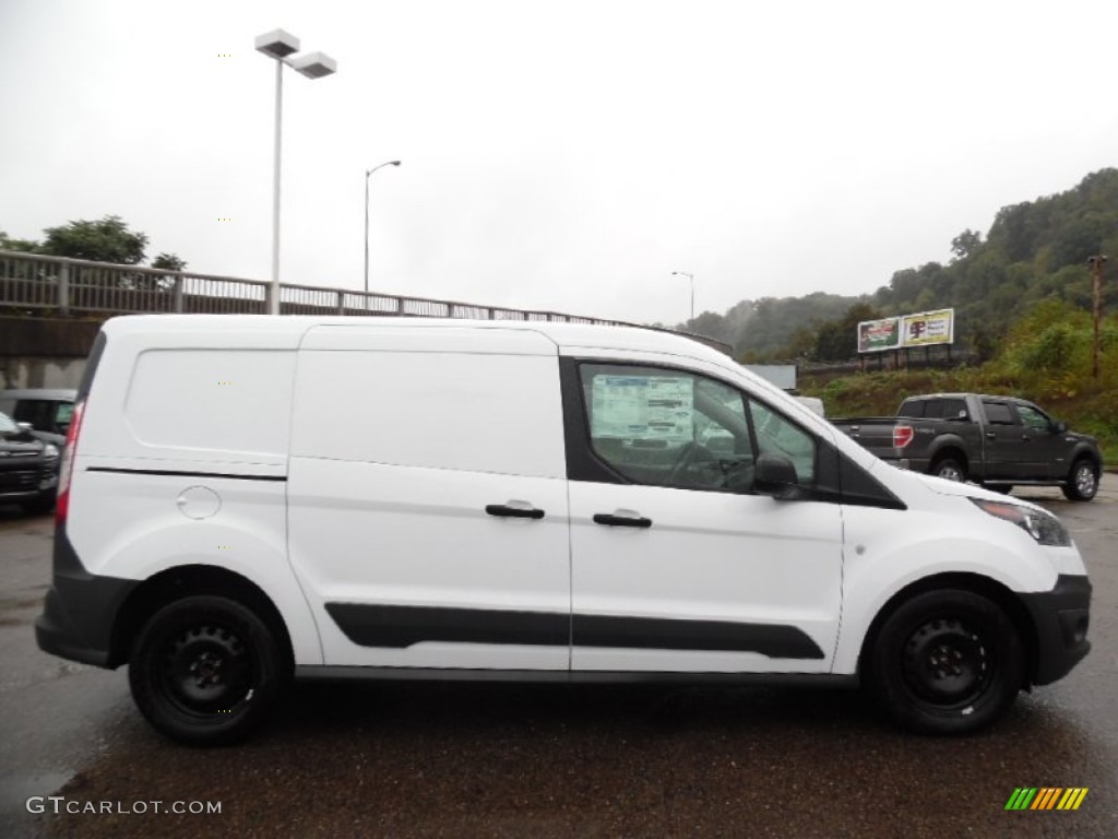 Frozen White 2016 Ford Transit Connect XL Cargo Van Exterior Photo #107515418