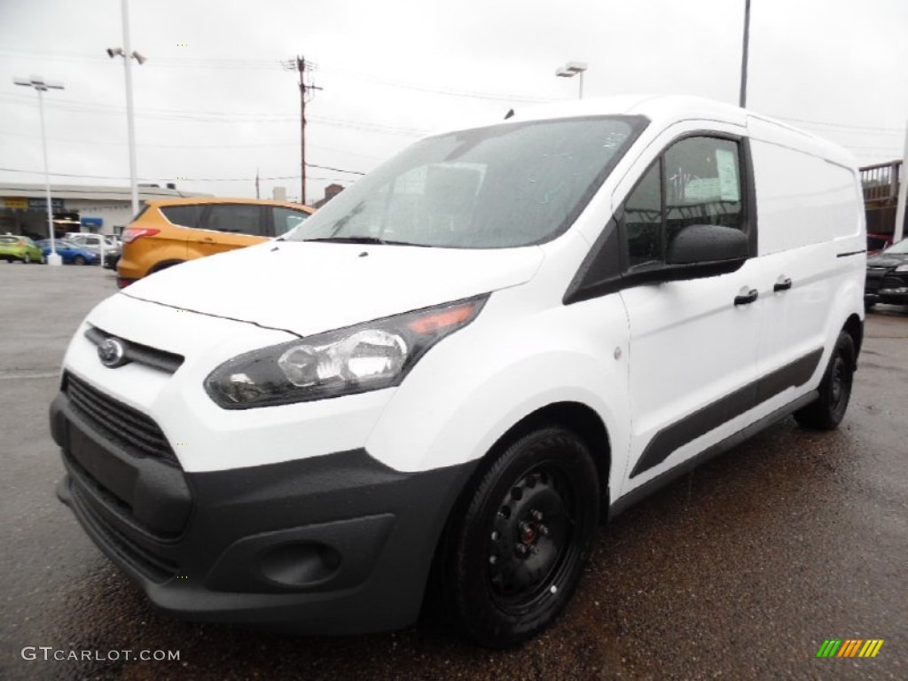 Frozen White 2016 Ford Transit Connect XL Cargo Van Exterior Photo #107515560
