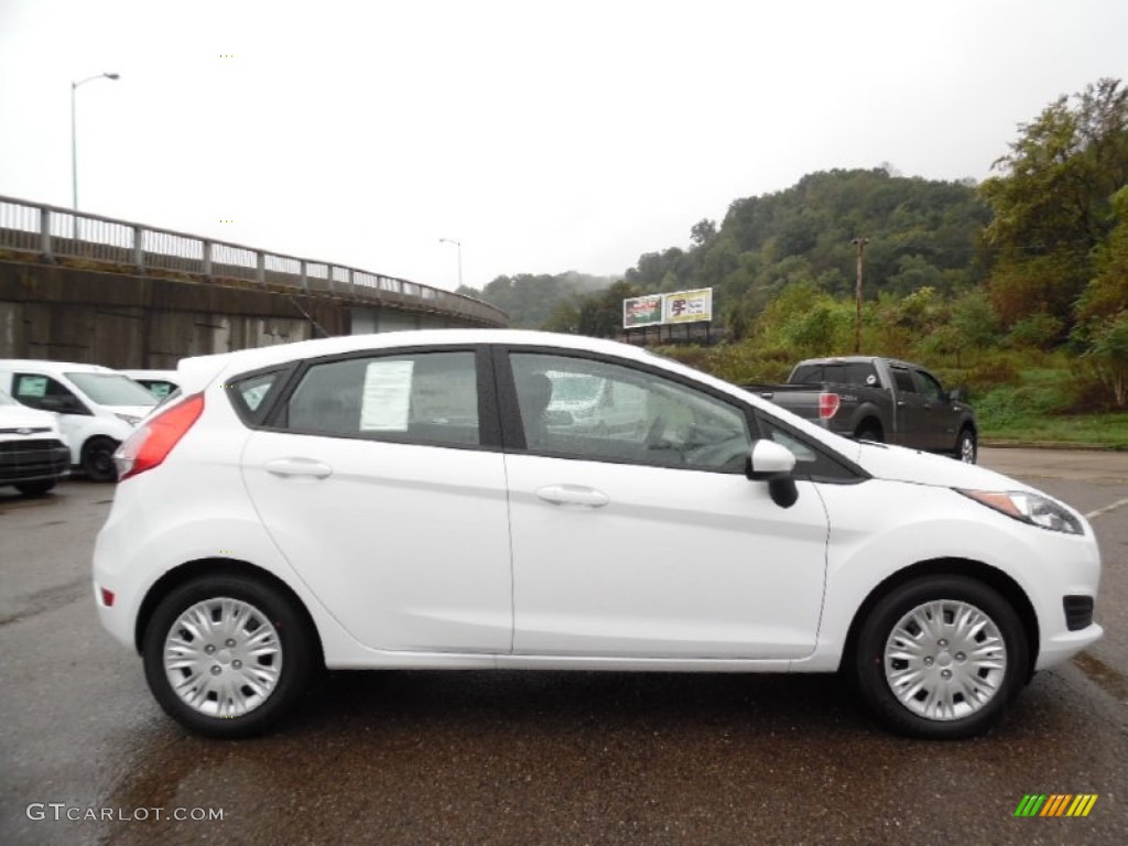 2016 Fiesta S Hatchback - Oxford White / Charcoal Black photo #1