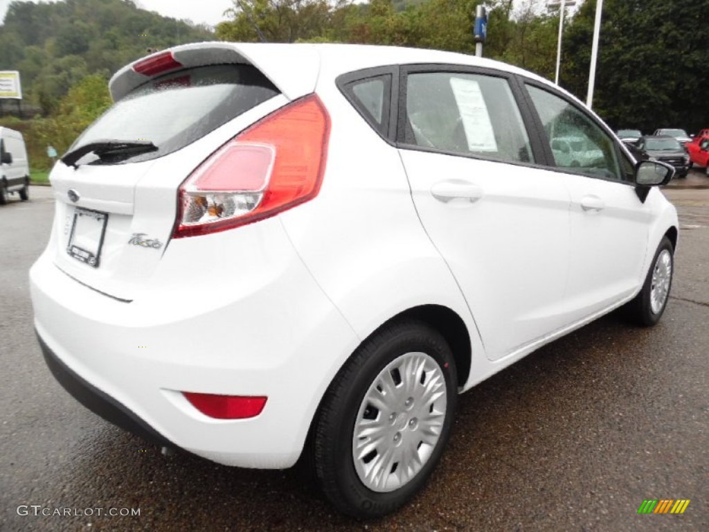 2016 Fiesta S Hatchback - Oxford White / Charcoal Black photo #3