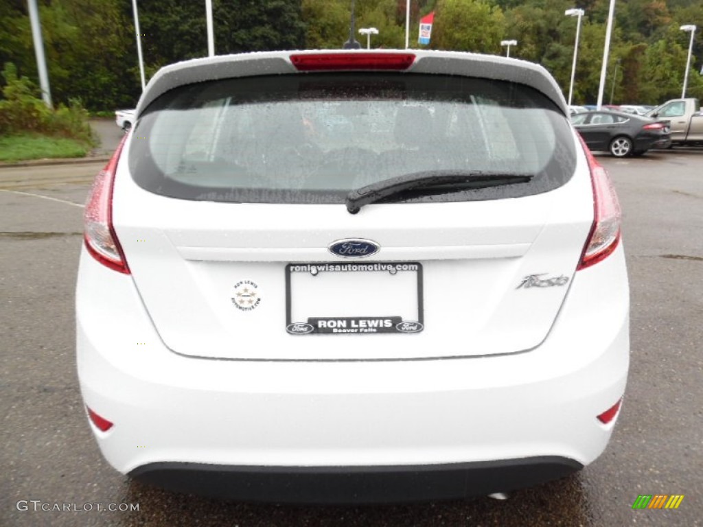 2016 Fiesta S Hatchback - Oxford White / Charcoal Black photo #4