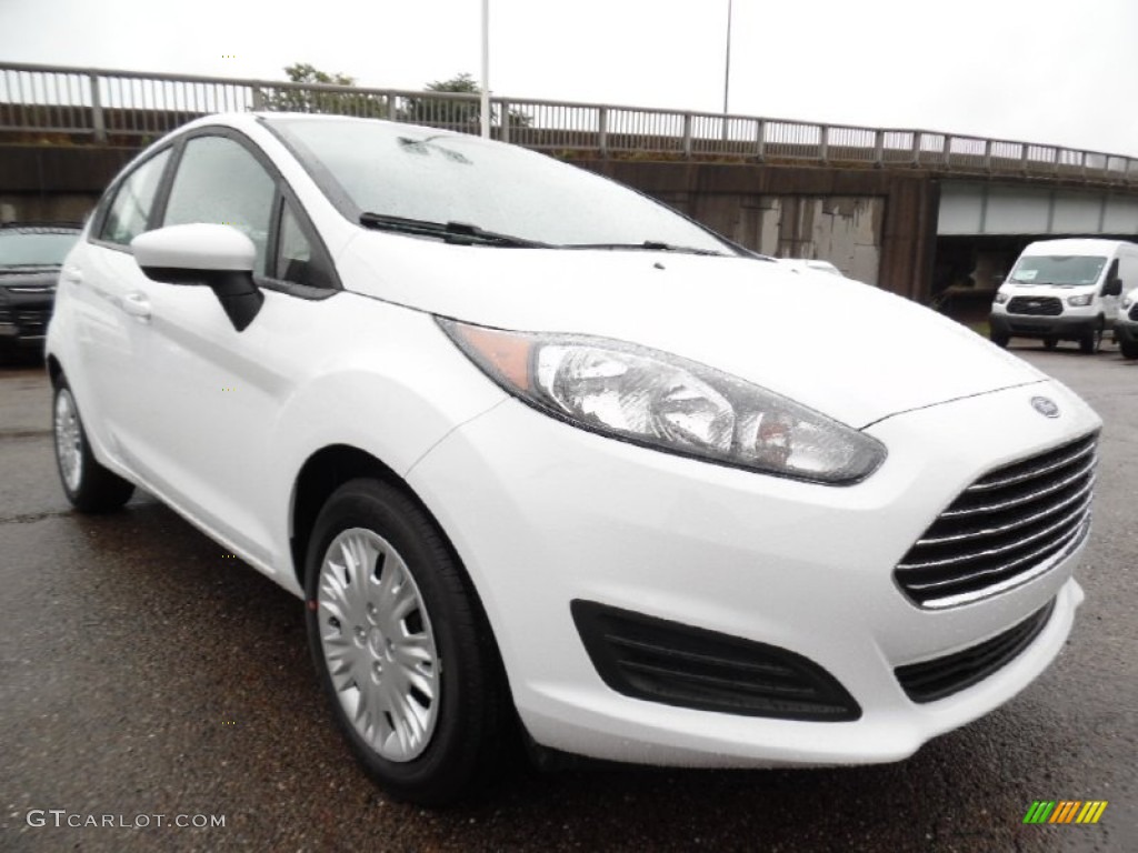 2016 Fiesta S Hatchback - Oxford White / Charcoal Black photo #10