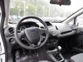 Charcoal Black 2016 Ford Fiesta S Hatchback Interior Color