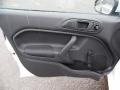 Charcoal Black 2016 Ford Fiesta S Hatchback Door Panel