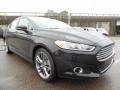 2016 Shadow Black Ford Fusion Titanium  photo #8