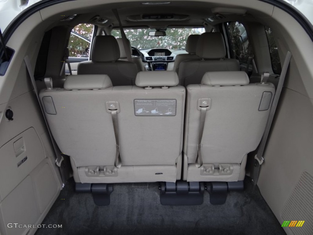 2014 Honda Odyssey Touring Elite Trunk Photo #107518223
