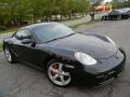 2007 Basalt Black Metallic Porsche Cayman S  photo #3