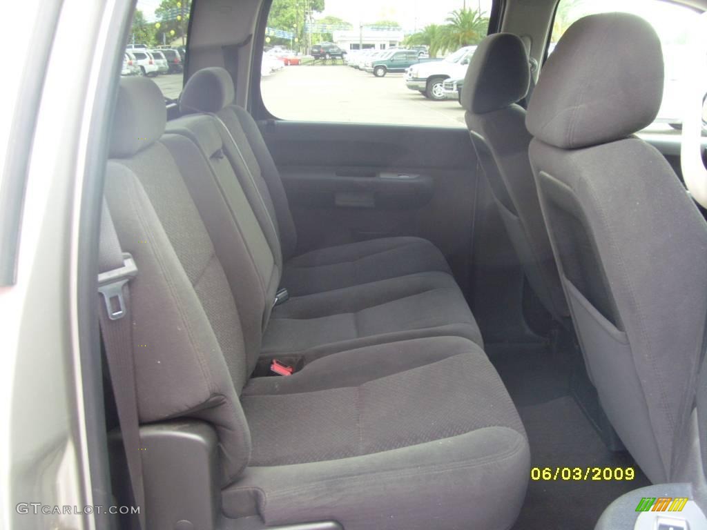 2008 Sierra 1500 SLE Crew Cab 4x4 - Silver Birch Metallic / Ebony/Light Titanium photo #11