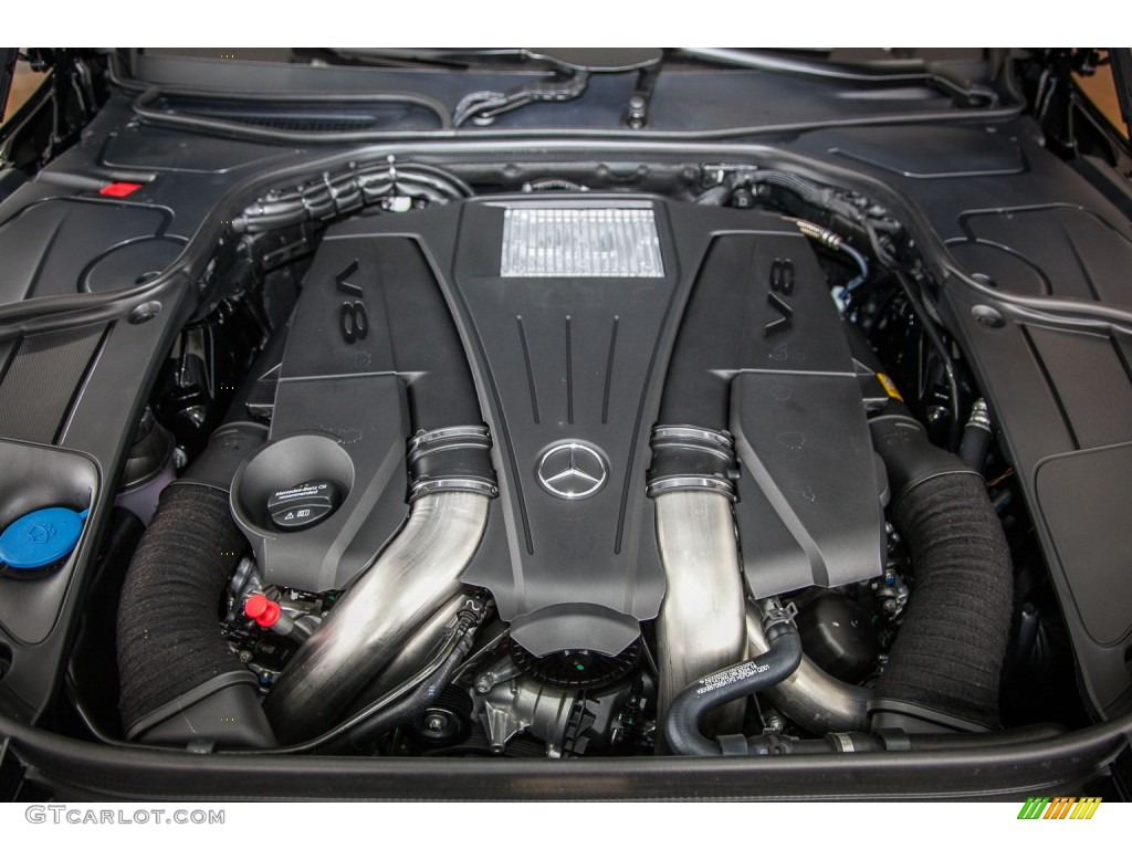 2016 Mercedes-Benz S 550 Sedan 4.7 Liter biturbo DI DOHC 32-Valve VVT V8 Engine Photo #107520042