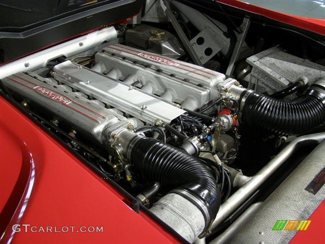 1991 Lamborghini Diablo, Red / Black, 5.7L V12 Engine Picture 2 1991 Lamborghini Diablo Standard Diablo Model Parts