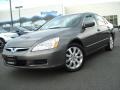 2007 Carbon Bronze Pearl Honda Accord EX-L V6 Sedan  photo #1