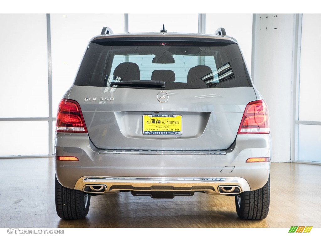 2015 GLK 350 - Paladium Silver Metallic / Black photo #4
