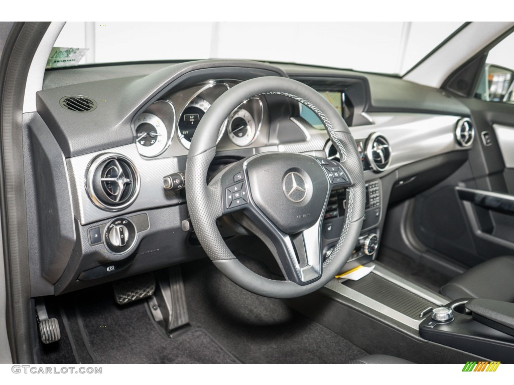 2015 GLK 350 - Paladium Silver Metallic / Black photo #6