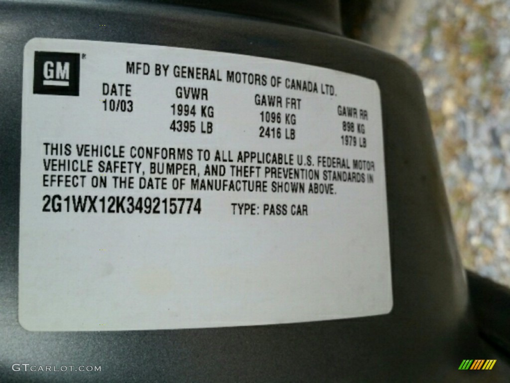 2004 Monte Carlo SS - Medium Gray Metallic / Medium Gray photo #20