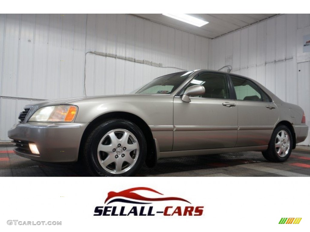 2002 RL 3.5 Sedan - Satin Silver / Parchment photo #1