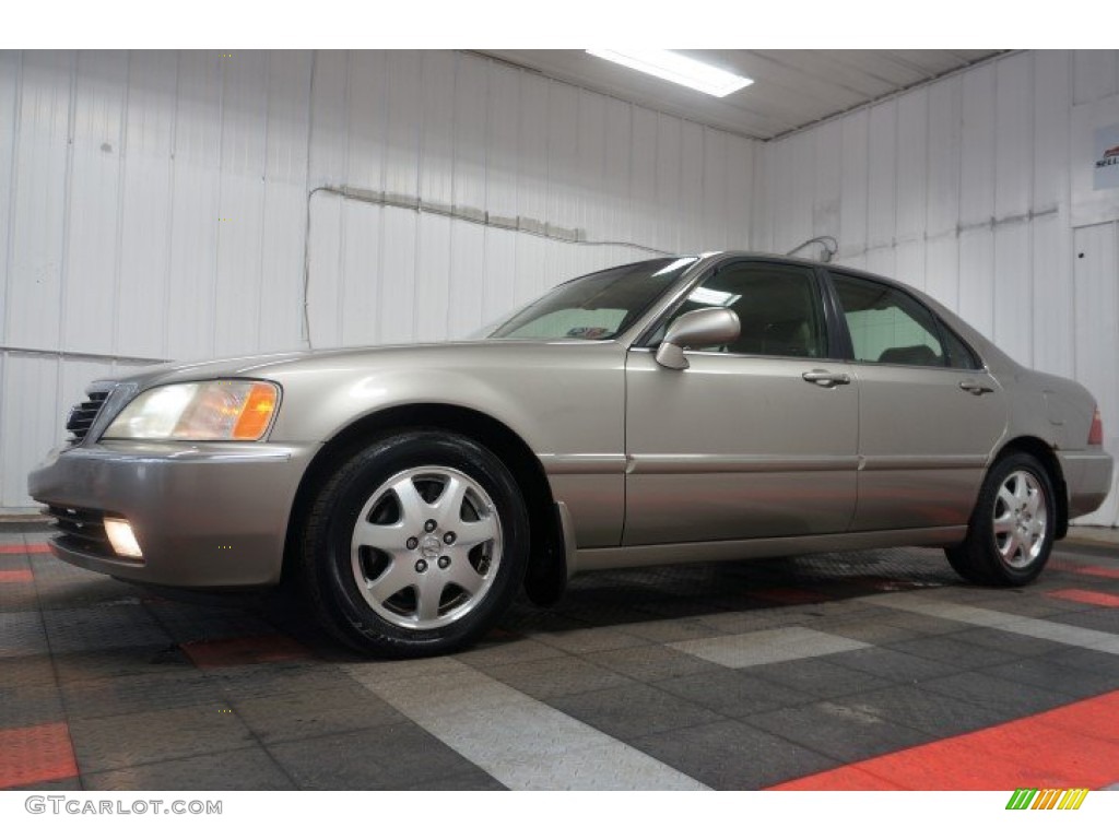 2002 RL 3.5 Sedan - Satin Silver / Parchment photo #2