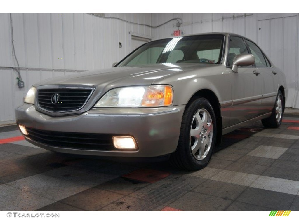2002 RL 3.5 Sedan - Satin Silver / Parchment photo #3