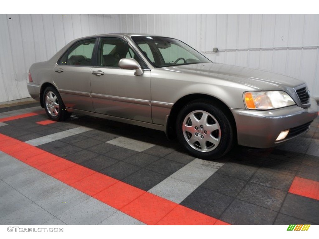2002 RL 3.5 Sedan - Satin Silver / Parchment photo #6