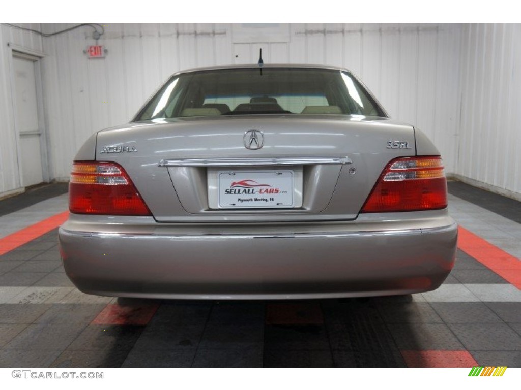 2002 RL 3.5 Sedan - Satin Silver / Parchment photo #9