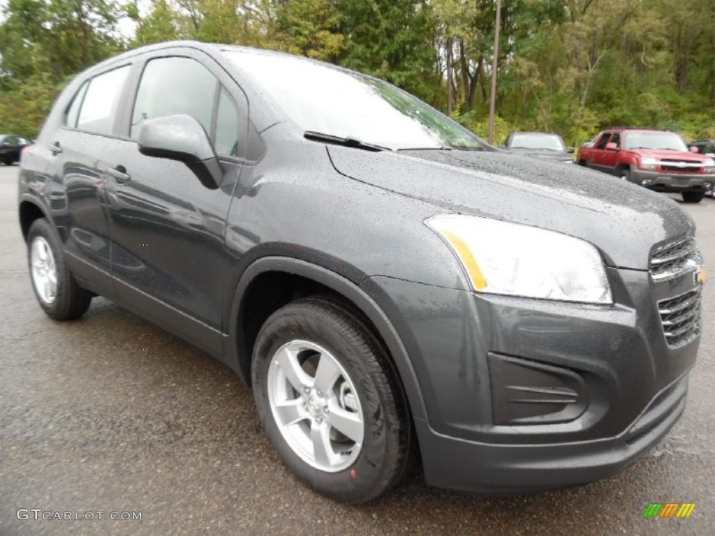 Cyber Gray Metallic 2016 Chevrolet Trax LS AWD Exterior Photo #107523854