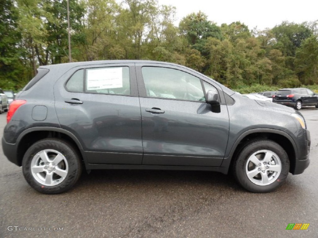 2016 Trax LS AWD - Cyber Gray Metallic / Jet Black photo #4