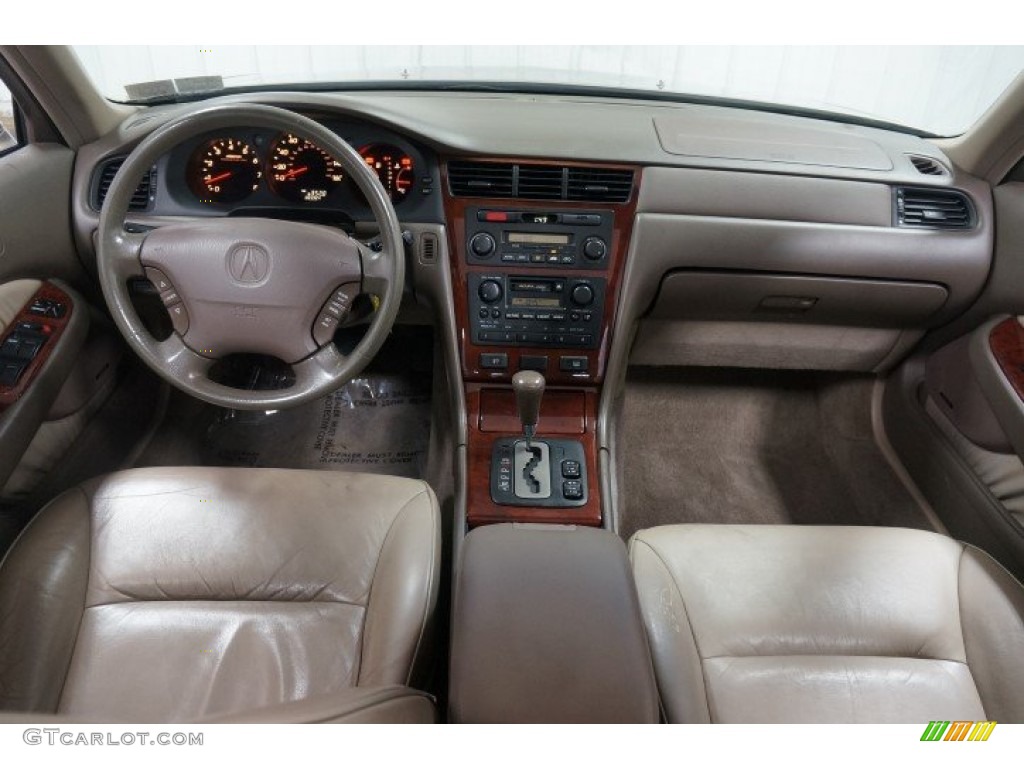 2002 RL 3.5 Sedan - Satin Silver / Parchment photo #24