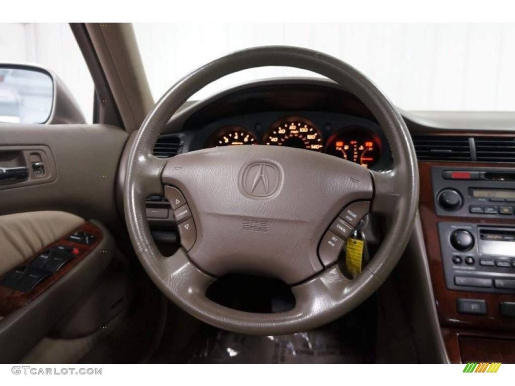 2002 RL 3.5 Sedan - Satin Silver / Parchment photo #25