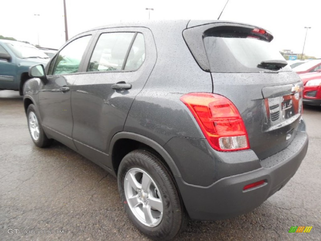 2016 Trax LS AWD - Cyber Gray Metallic / Jet Black photo #8