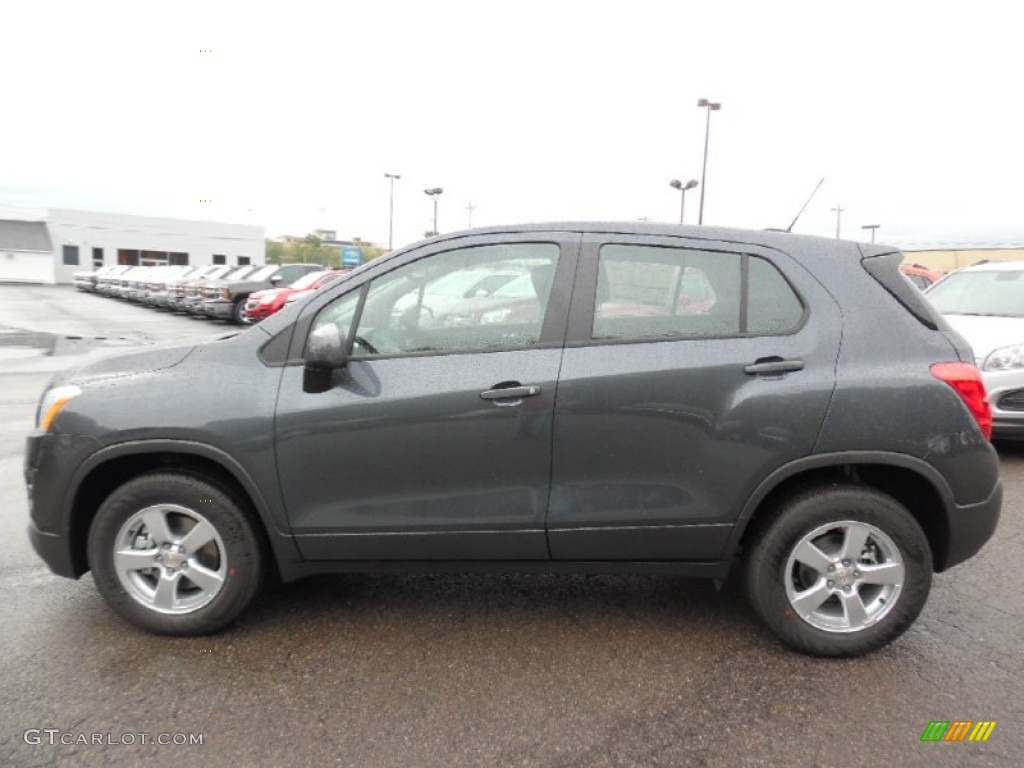 2016 Trax LS AWD - Cyber Gray Metallic / Jet Black photo #9