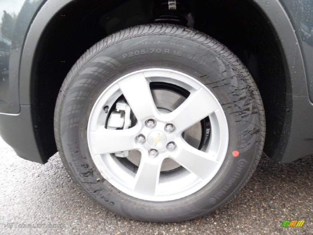 2016 Trax LS AWD - Cyber Gray Metallic / Jet Black photo #10