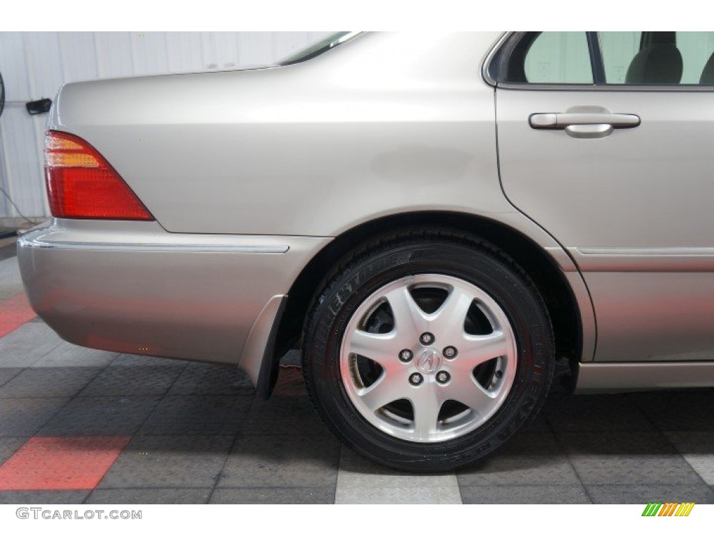 2002 RL 3.5 Sedan - Satin Silver / Parchment photo #51