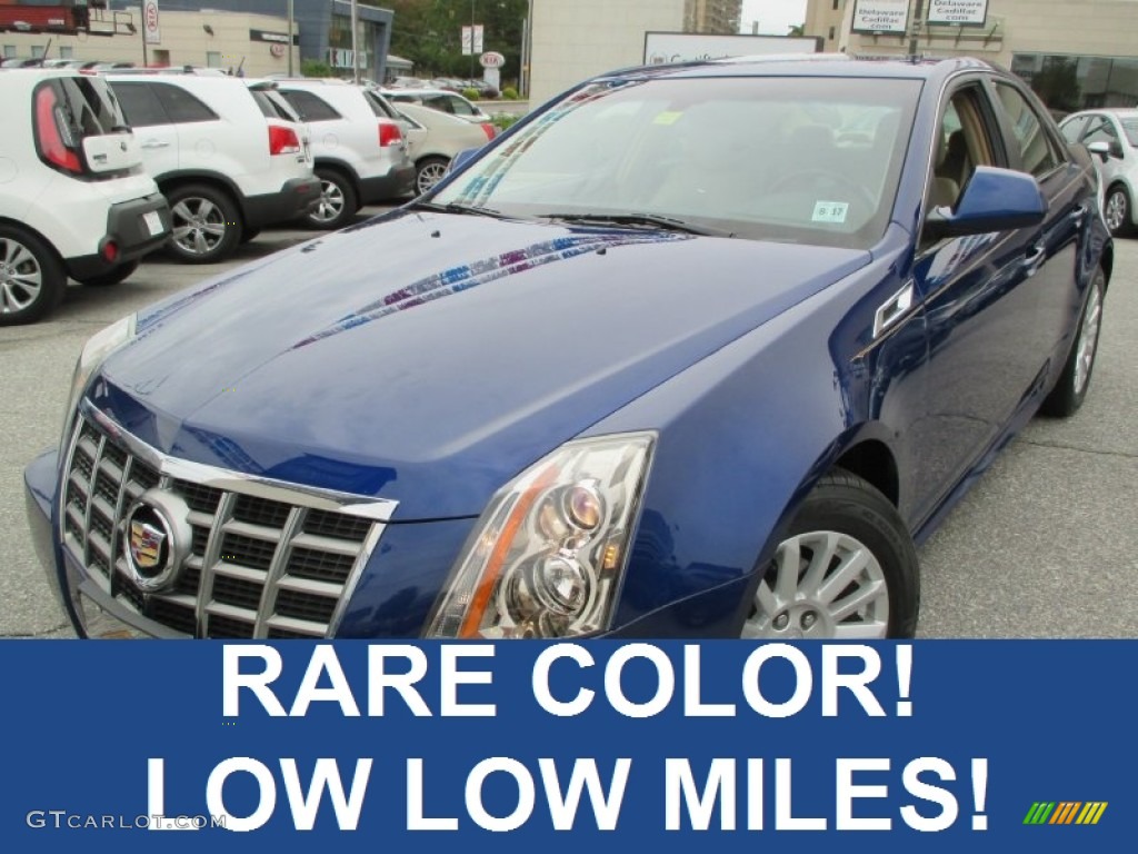 Opulent Blue Metallic Cadillac CTS