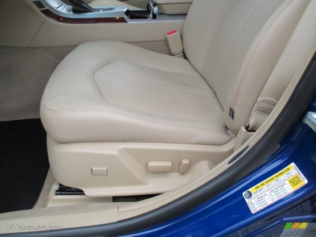 2012 CTS 4 3.0 AWD Sedan - Opulent Blue Metallic / Cashmere/Cocoa photo #15