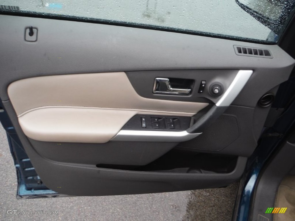 2011 Edge SEL AWD - Mediterranean Blue Metallic / Medium Light Stone photo #12