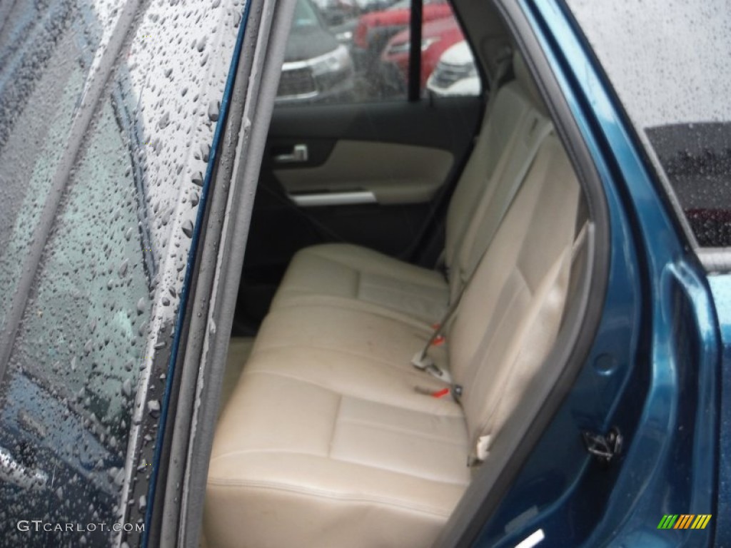 2011 Edge SEL AWD - Mediterranean Blue Metallic / Medium Light Stone photo #21