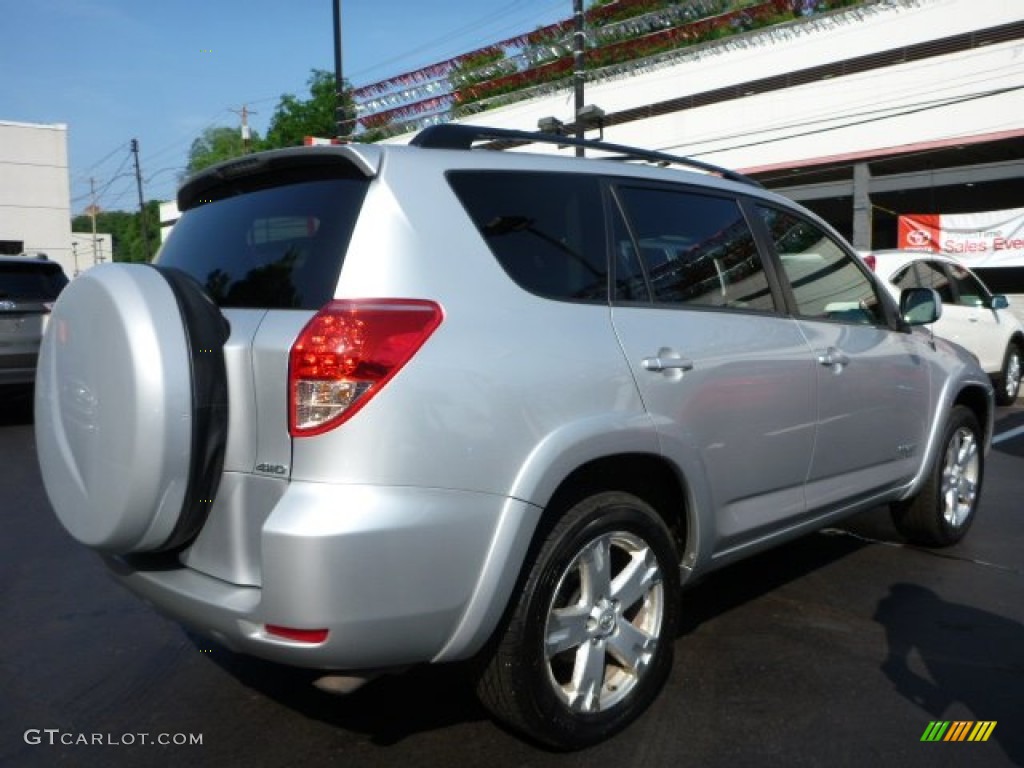 2007 RAV4 Sport 4WD - Classic Silver Metallic / Dark Charcoal photo #13