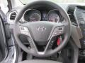 Gray 2016 Hyundai Santa Fe SE Steering Wheel