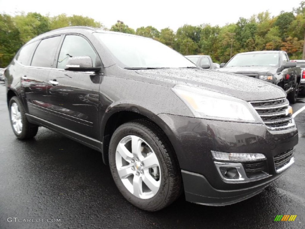 Tungsten Metallic 2016 Chevrolet Traverse LT AWD Exterior Photo #107528424