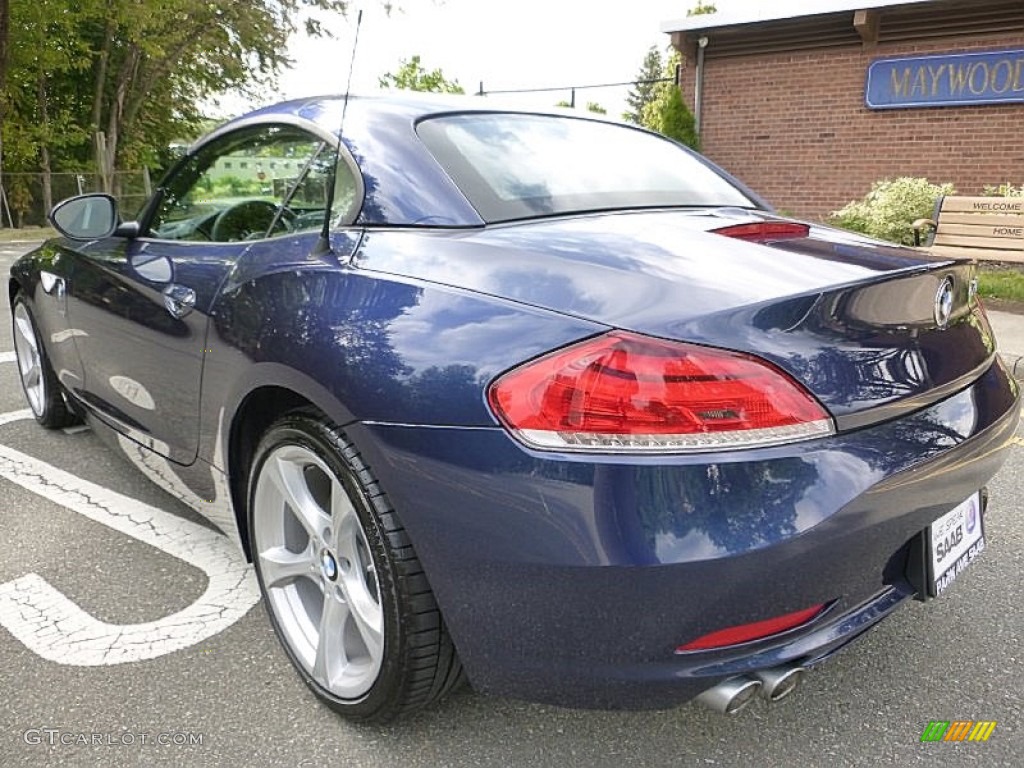 2011 Z4 sDrive30i Roadster - Deep Sea Blue Metallic / Beige photo #3