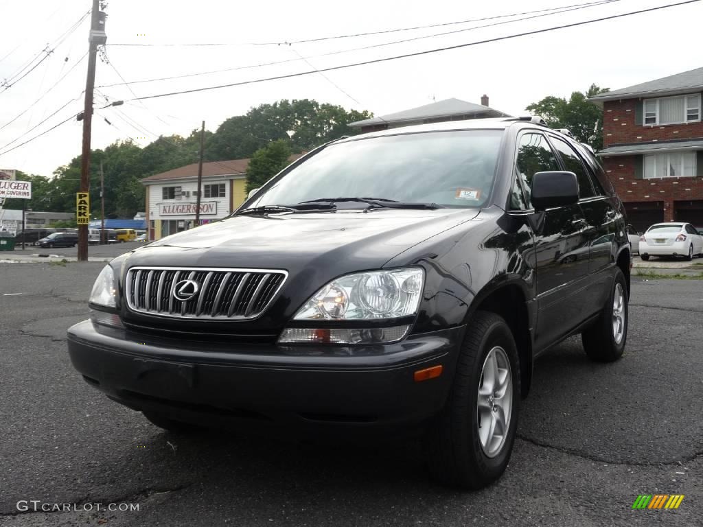 2001 RX 300 AWD - Black Onyx / Ivory photo #1