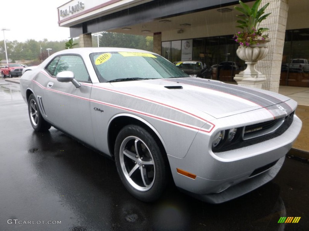 2010 Challenger SE - Bright Silver Metallic / Dark Slate Gray photo #7
