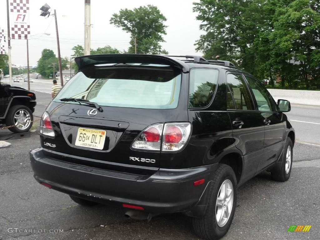 2001 RX 300 AWD - Black Onyx / Ivory photo #3