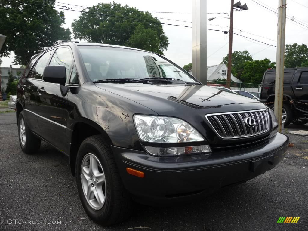 2001 RX 300 AWD - Black Onyx / Ivory photo #12